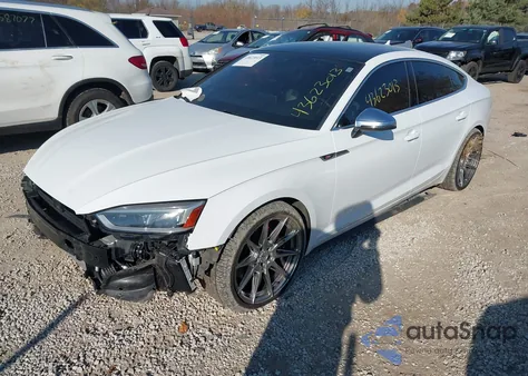 2019 Audi S5 3.0T Premium z USA, uszkodzony, nr VIN WAUB4CF58KA017785